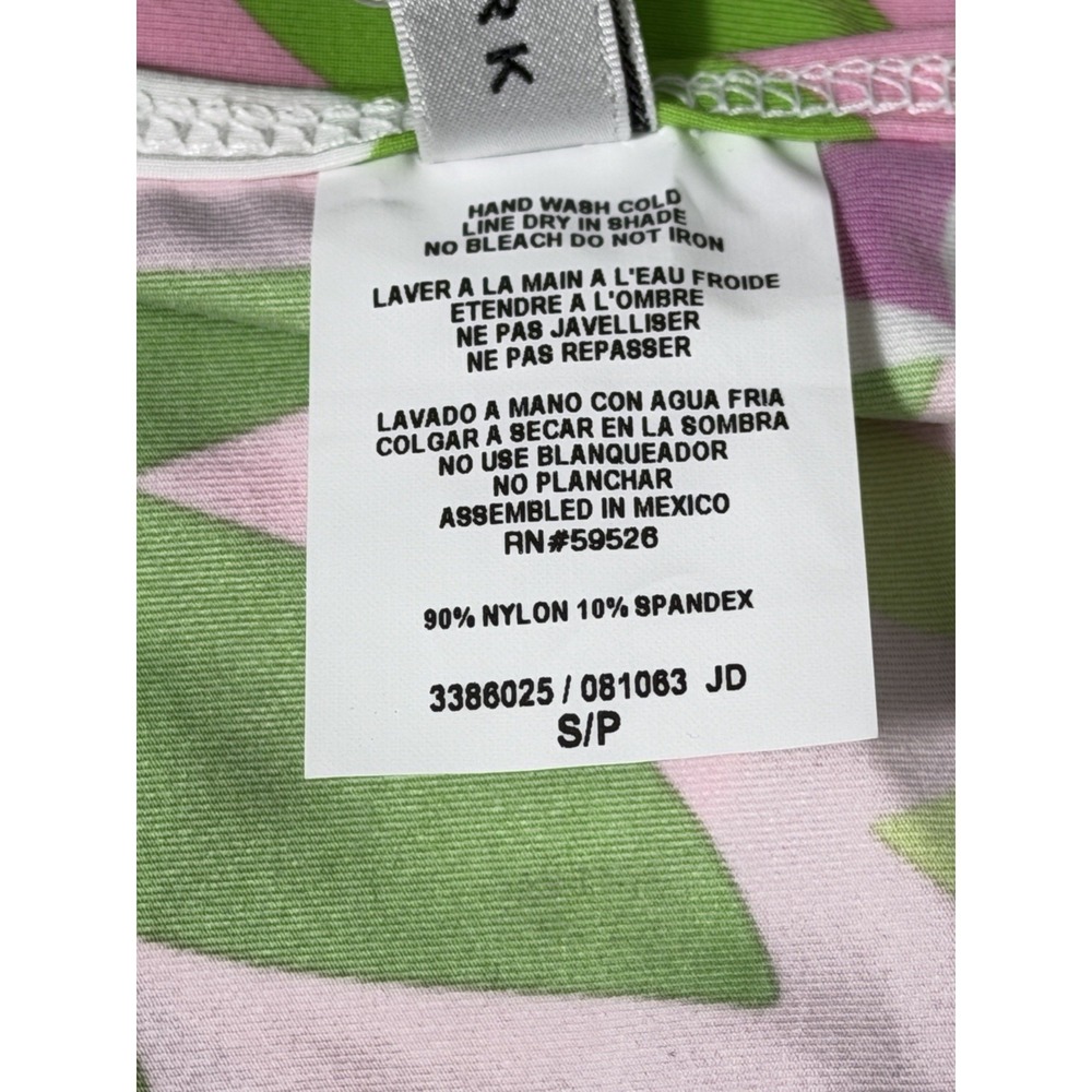 New Trina Turk La Palma Swimsuit Jersey Cover Up Tunic Mini Dress Women's Small - Picture 13 of 13